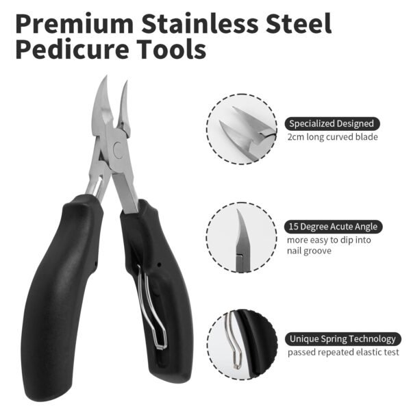 Ingrown Toenail Clippers, Upgraded - Image 4