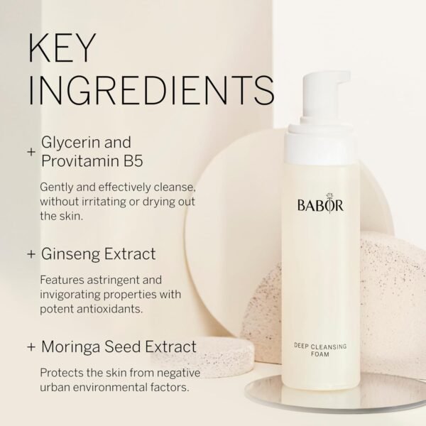BABOR Deep Cleansing Foam, Gentle Facial - Image 4