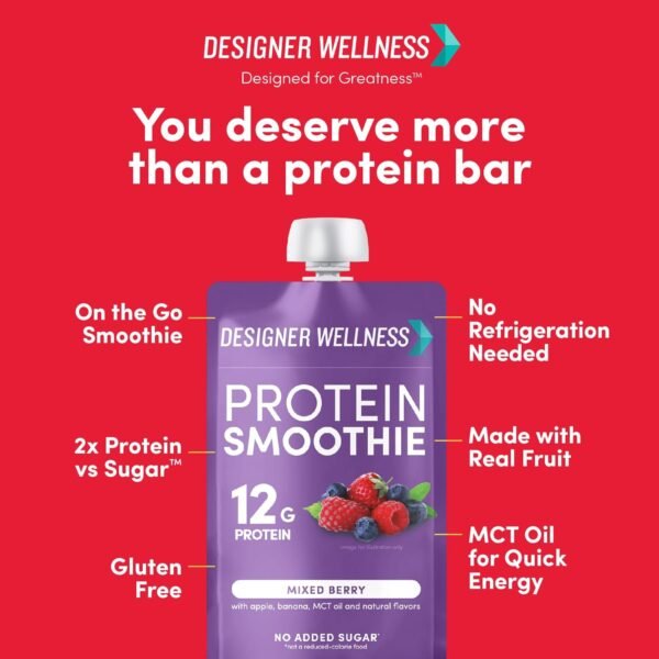 Designer Wellness Protein Smoothie, Real - Image 7
