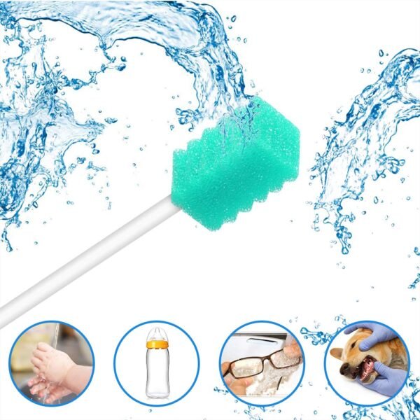 (50 Pack) Disposable Oral Swabs, Sterile - Image 3