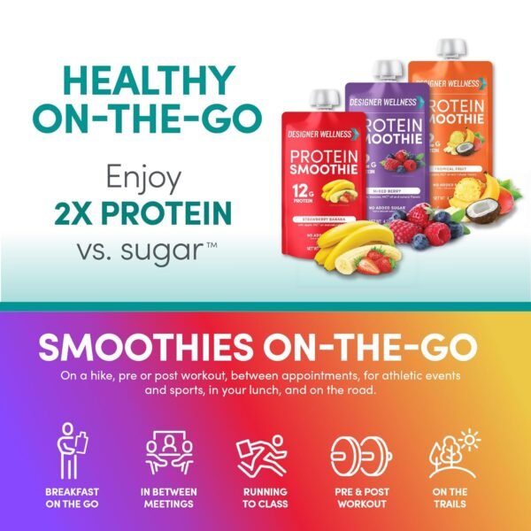 Designer Wellness Protein Smoothie, Real - Image 5