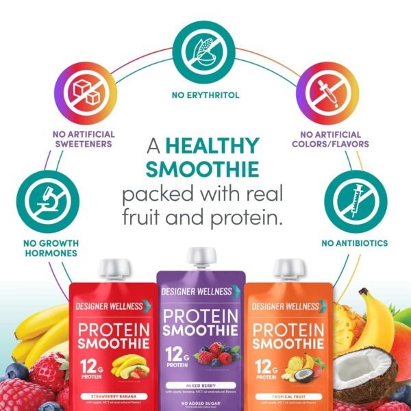 Designer Wellness Protein Smoothie, Real - Image 4