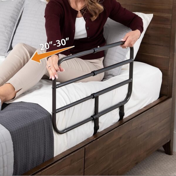 Able Life Bedside Extend-A-Rail, - Image 2