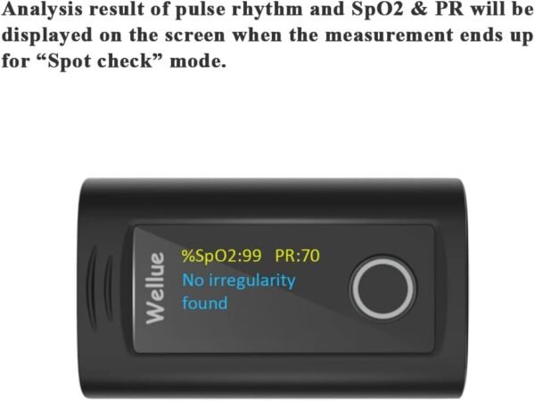 Wellue Fingertip Pulse Oximeter, Blood - Image 4