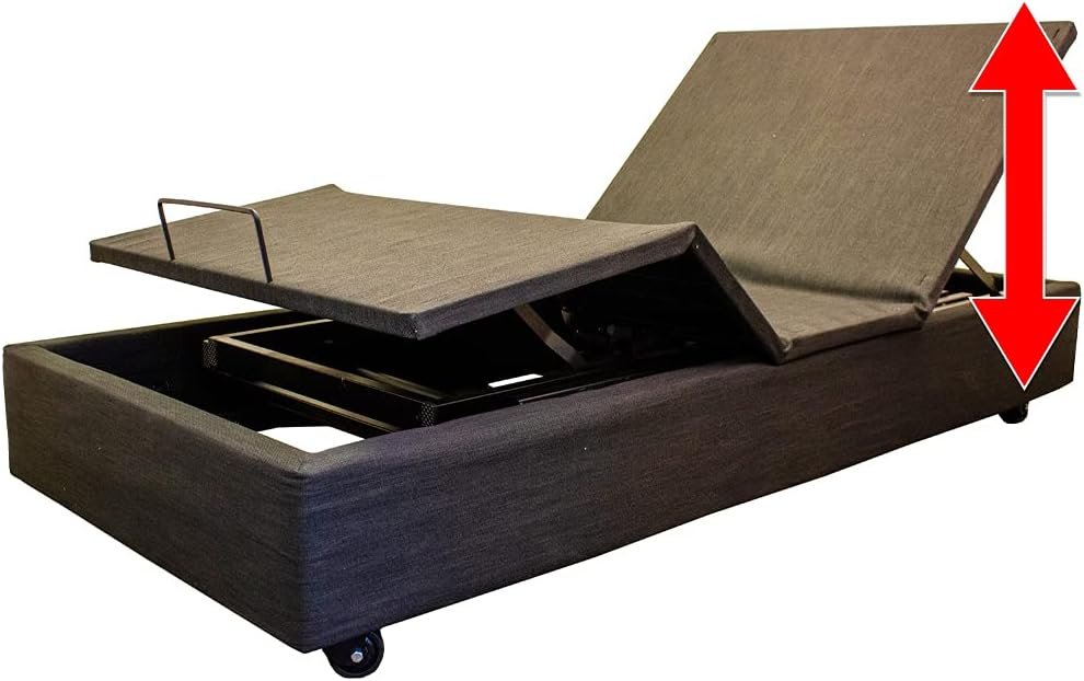 High-low hospital beds for easy access