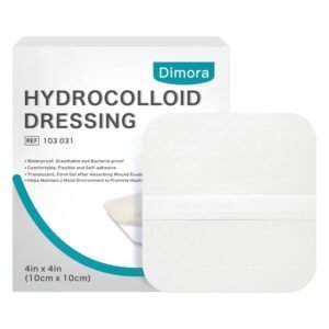 Hydrocolloid dressings for moist wound healing