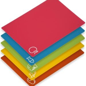 Non-slip cutting boards for stable use