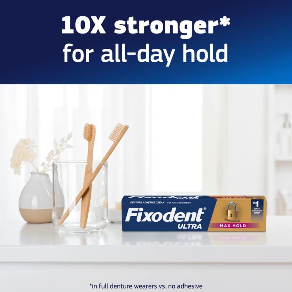 Fixodent Ultra Max Hold Denture - Image 4