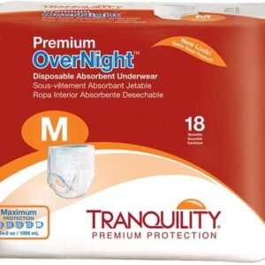 Maximum absorbency pull-up underwear for overnight use