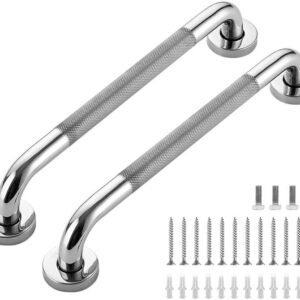 Stainless steel shower grab bars for elderly