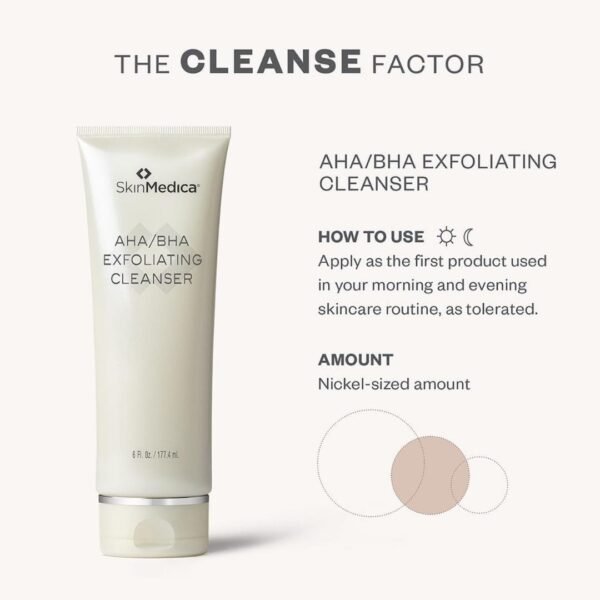 SkinMedica AHA/BHA Exfoliating Cleanser - Image 8