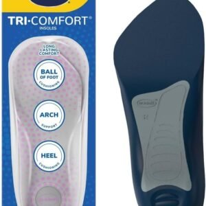 Cushioned arch support insoles for comfort