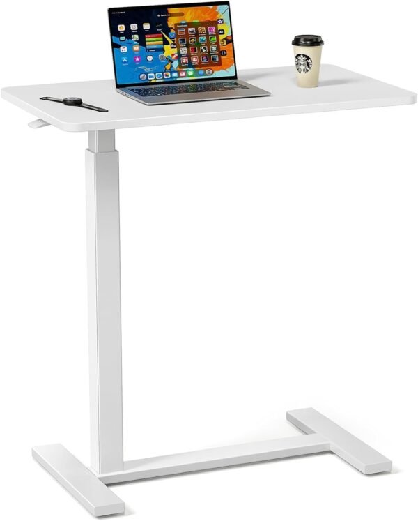 Rollling overbed tables with mobility features