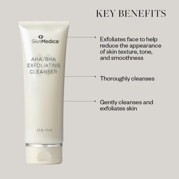 SkinMedica AHA/BHA Exfoliating Cleanser - Image 4