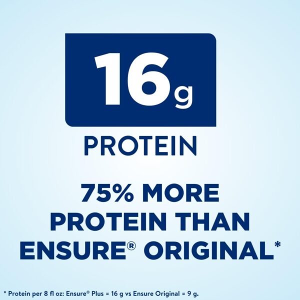 Ensure Plus Dark Chocolate Nutrition - Image 3
