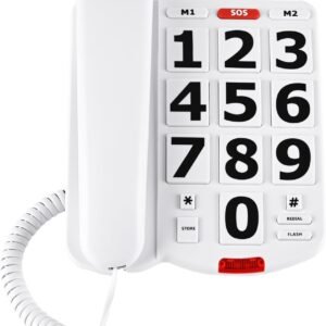 Large button phones for easy communication