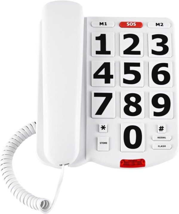 Large button phones for easy communication