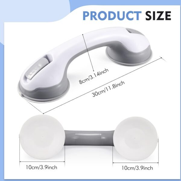 Grab Bars for Shower, 12 Inch Shower - Image 3