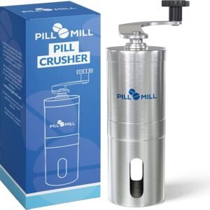 Manual pill crushers for powdering pills