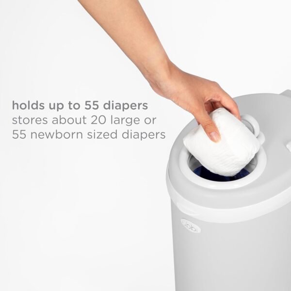 Ubbi Steel Diaper Pail, Odor Locking, No - Image 7