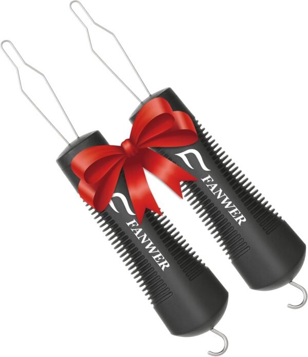 Button hooks and zipper pulls for dressing assistance