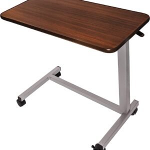 Adjustable overbed tables for comfort and flexibility