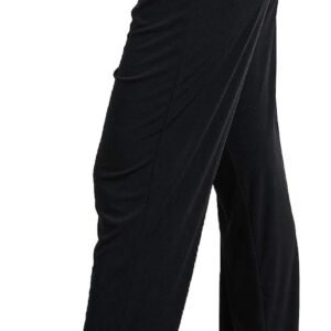 Elastic waist pants for simple wear