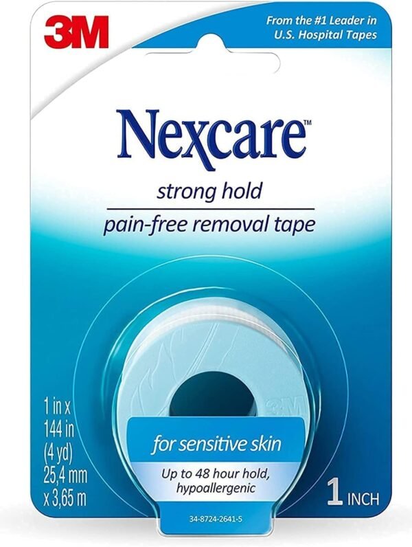 Nexcare Sensitive Skin Tape, 1 in x 4 - Image 4