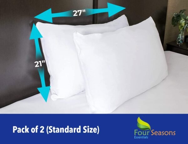 Standard Pillow Protectors (Set of 2) – - Image 2