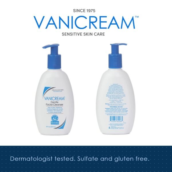 Vanicream Gentle Facial Cleanser with - Image 3