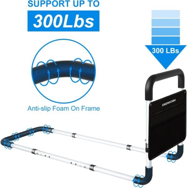 Bed Rails for Elderly Adults - Bed - Image 3