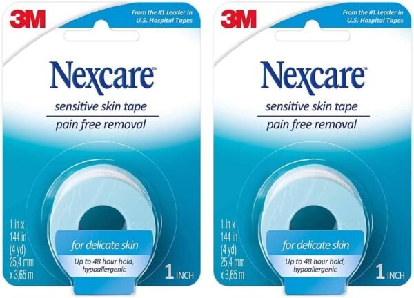 Hypoallergenic tape-on briefs for sensitive skin