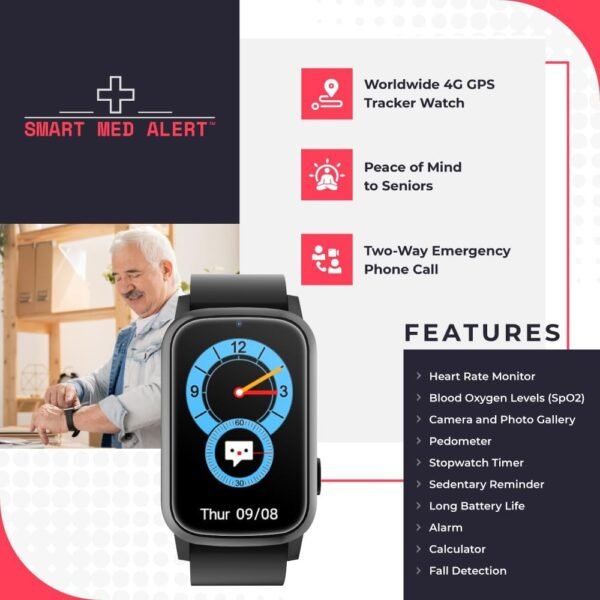 Elderly Cellular Medical Alert Device | - Image 3