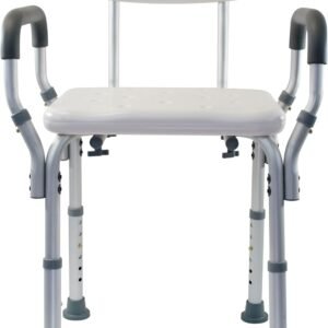 Adjustable height shower chairs for elderly