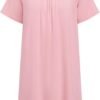 Easy-access nightgowns with snaps or magnetic fasteners