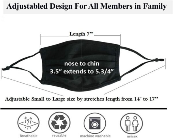 (5Pack) Nosewire PLEATED 2 Layers - Image 3