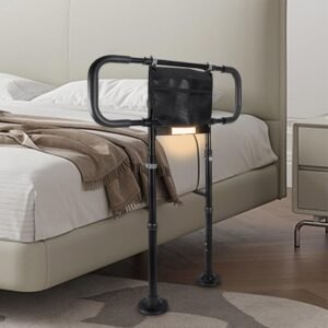 Double-sided bed rails for adults safety