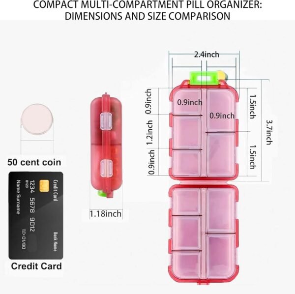 Pill Organizer with Medicine Labels - Image 5