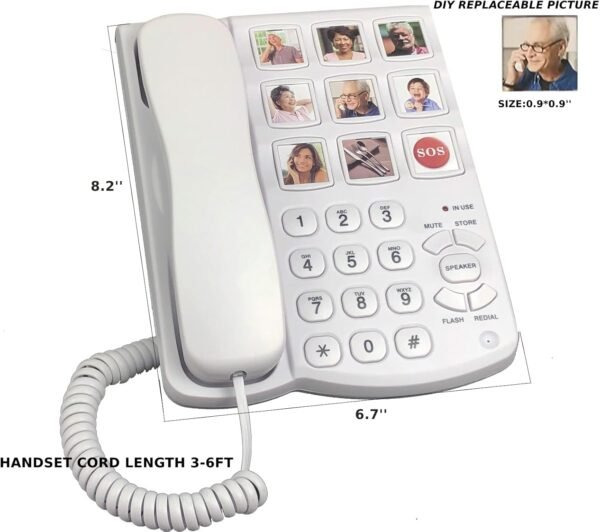 Big Button Telephone, Photo Memory - Image 2