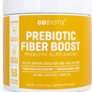 Prebiotic fiber drinks for gut health