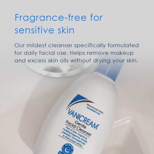 Vanicream Gentle Facial Cleanser with - Image 4