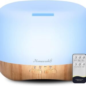 Ultrasonic essential oil diffusers for aromatherapy