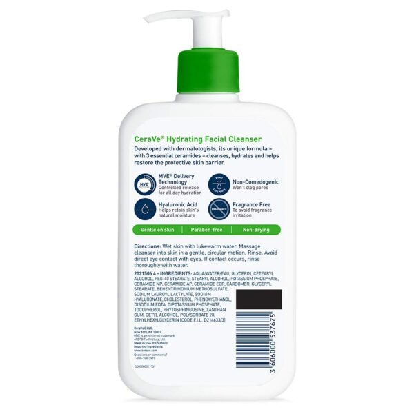 CeraVe Hydrating Facial Cleanser | - Image 11