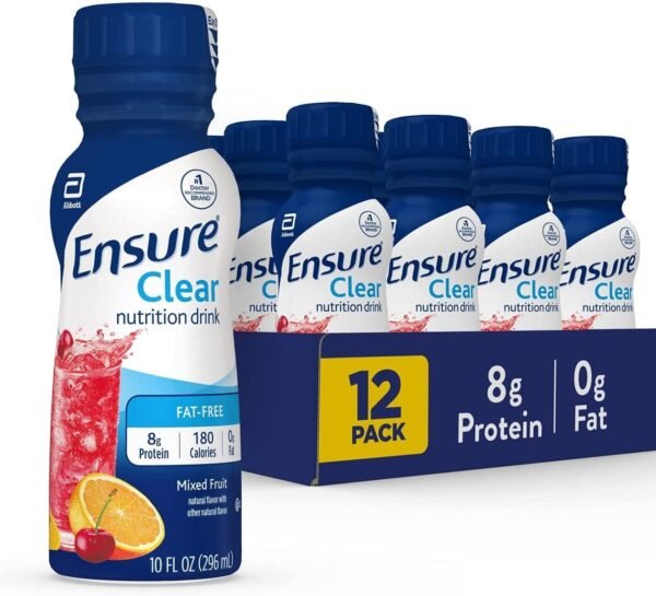 Ensure Clear drink for easy digestion