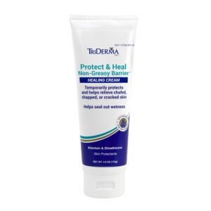 Healing barrier creams for compromised skin