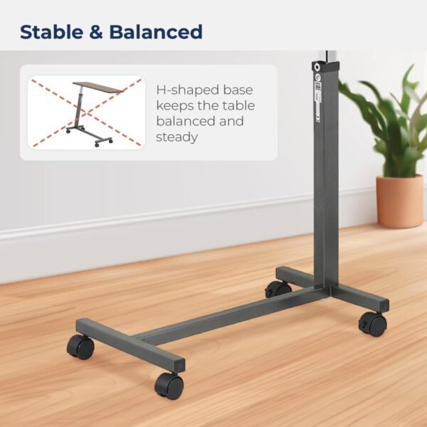 Drive Medical 13067 Non Tilt Top Overbed - Image 5