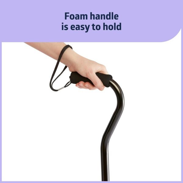 Medline Aluminum Offset Walking Cane for - Image 6