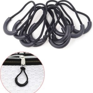 Zipper pulls with large loops for easy use