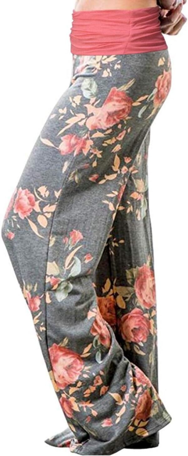 Gracyoga Women's Comfy Pajama Pants Wide - Image 2