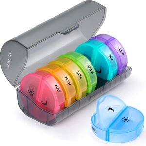 Pill organizers with reminders and alarms